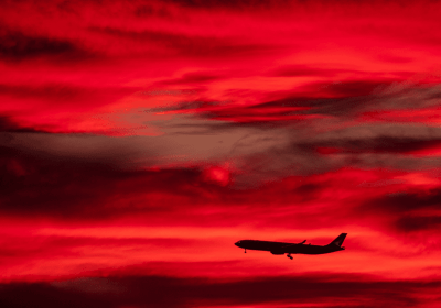 early morning flight