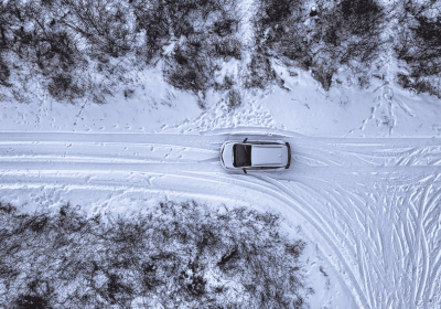 Car in snow