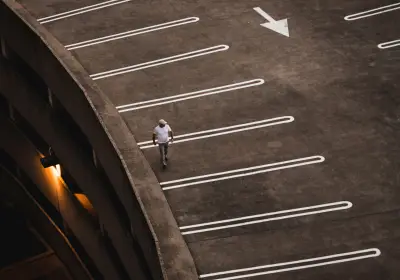 airport parking lot